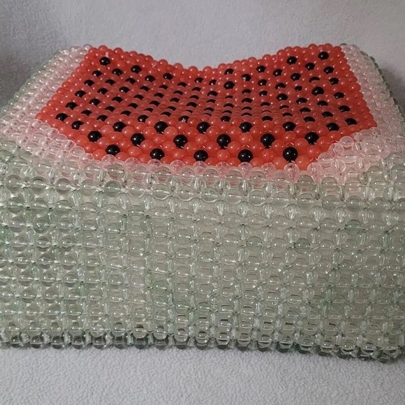 Cynthia Rowley Watermelon Beaded Bag - Picture 2 of 3